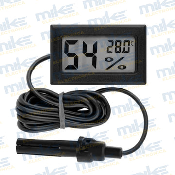 Termómetro Higrómetro Digital De Sonda