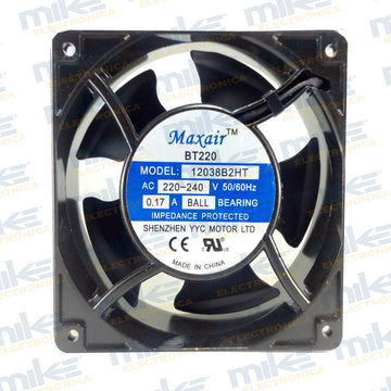 Ventilador 220V 120X38 12038B2HT MAXAIR