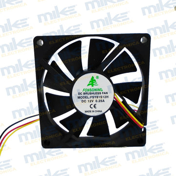 Ventilador 12VDC FSY81S12H FONSONING