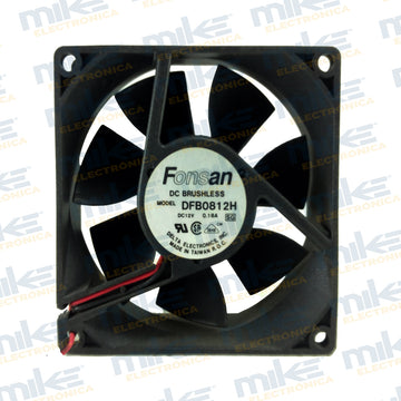Ventilador 12V 0.18A 80X25 DFB0812H